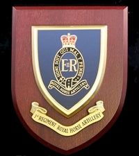 1st Regt Royal Artillery - Wall Shield Plaque | MOD Licensed Seller