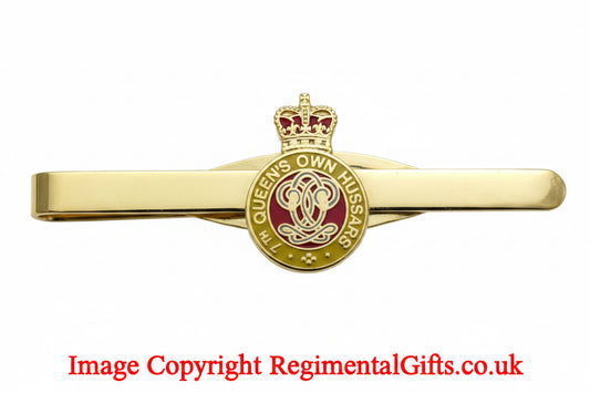 7th Queen's Own Hussars Tie Bar