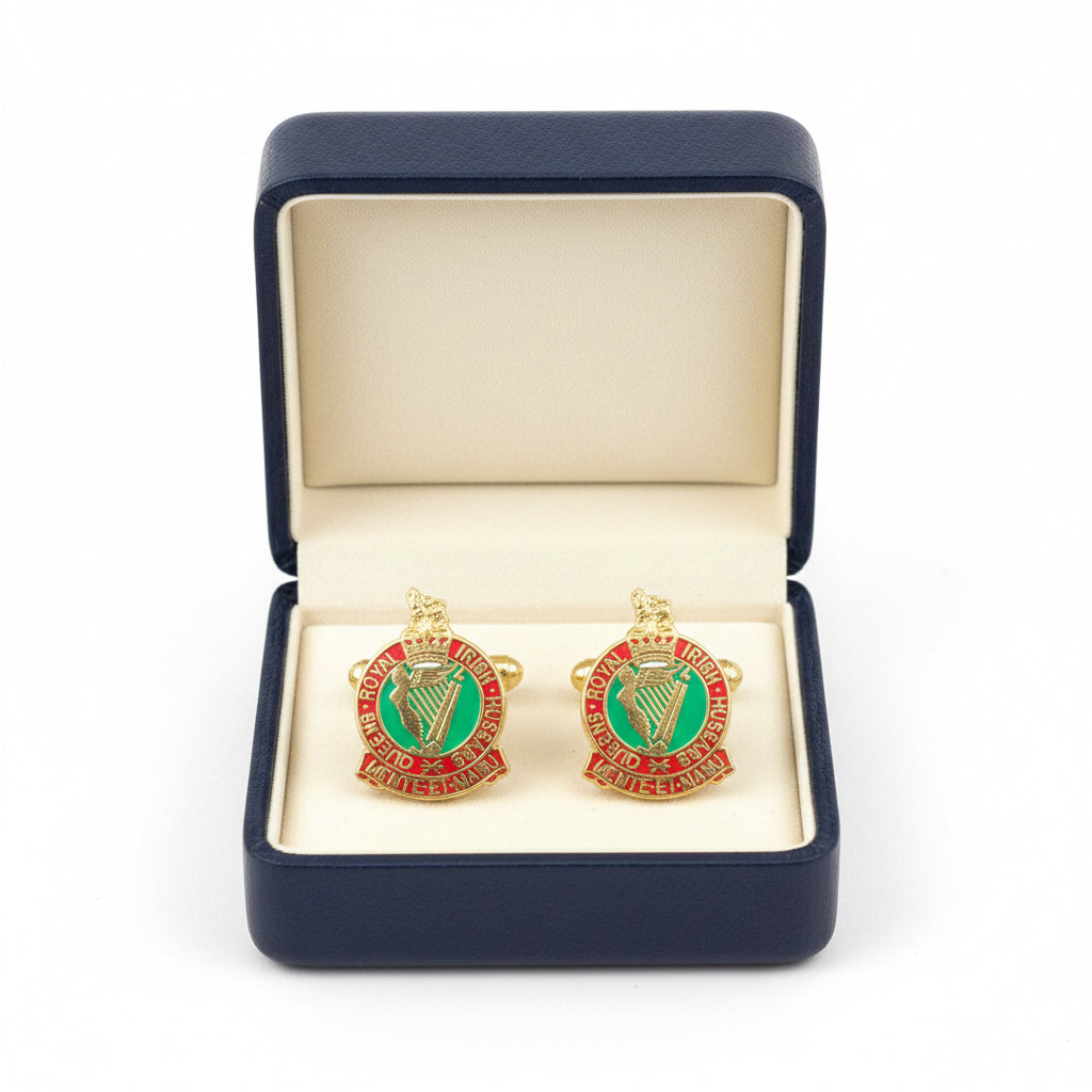 Queen's Royal Irish Hussars Cufflinks | MOD Licensed Product