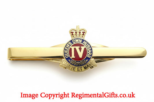 4th Queen's Own Hussars Tie Bar