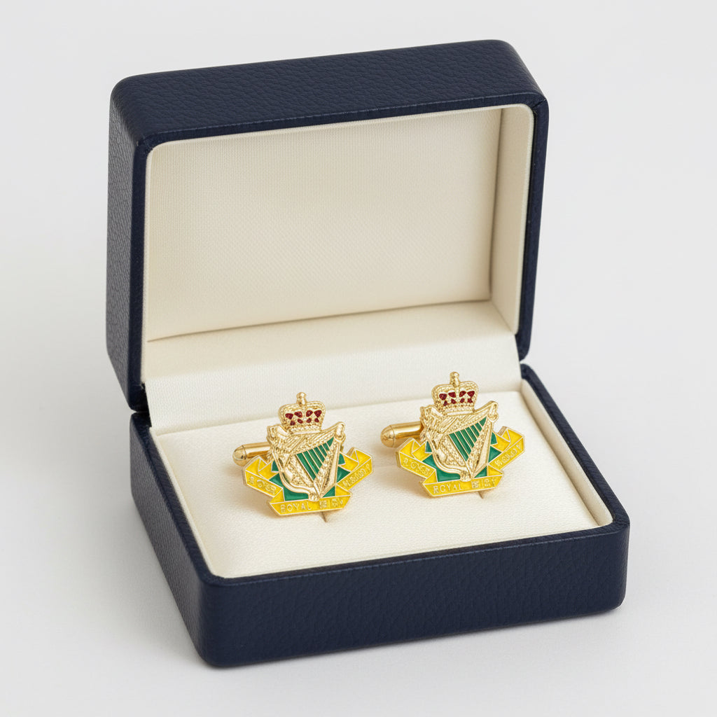 8th King's Royal Irish Hussars Cufflinks | MOD Licensed Product