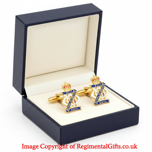 13th/18th Royal Hussars Cufflinks | MOD Licensed Product