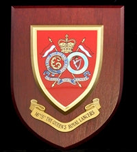 16th/5th The Queen's Royal Lancers - Wall Shield Plaque | MOD Licensed Seller
