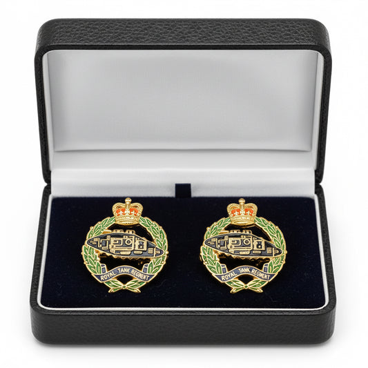Royal Tank Regiment Cufflinks (COLOURED) | MOD Licensed Product