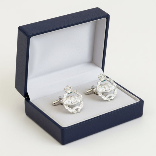 Royal Tank Regiment Silver Cufflinks | MOD Licensed Product