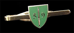 59 Commando Squadron Royal Engineers Tie Bar (SHIELD)