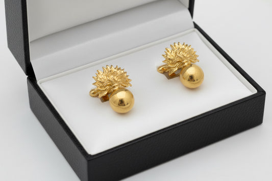 Grenadier Guards Grenade Cufflinks | MOD Licensed Product