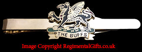 The Buffs (Royal East Kent) Tie Bar