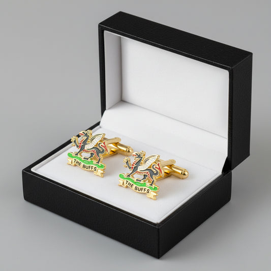 The Buffs (Royal East Kent) Cufflinks | MOD Licensed Product
