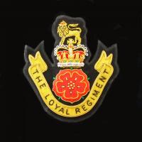 The Loyal Regiment - Blazer Badge - Handmade - MOD Licenced Seller