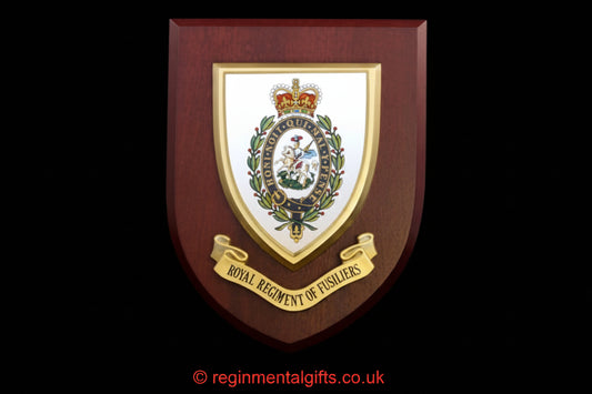 The Royal Regiment of Fusiliers (RRF) - Wall Shield Plaque | MOD Licensed Seller