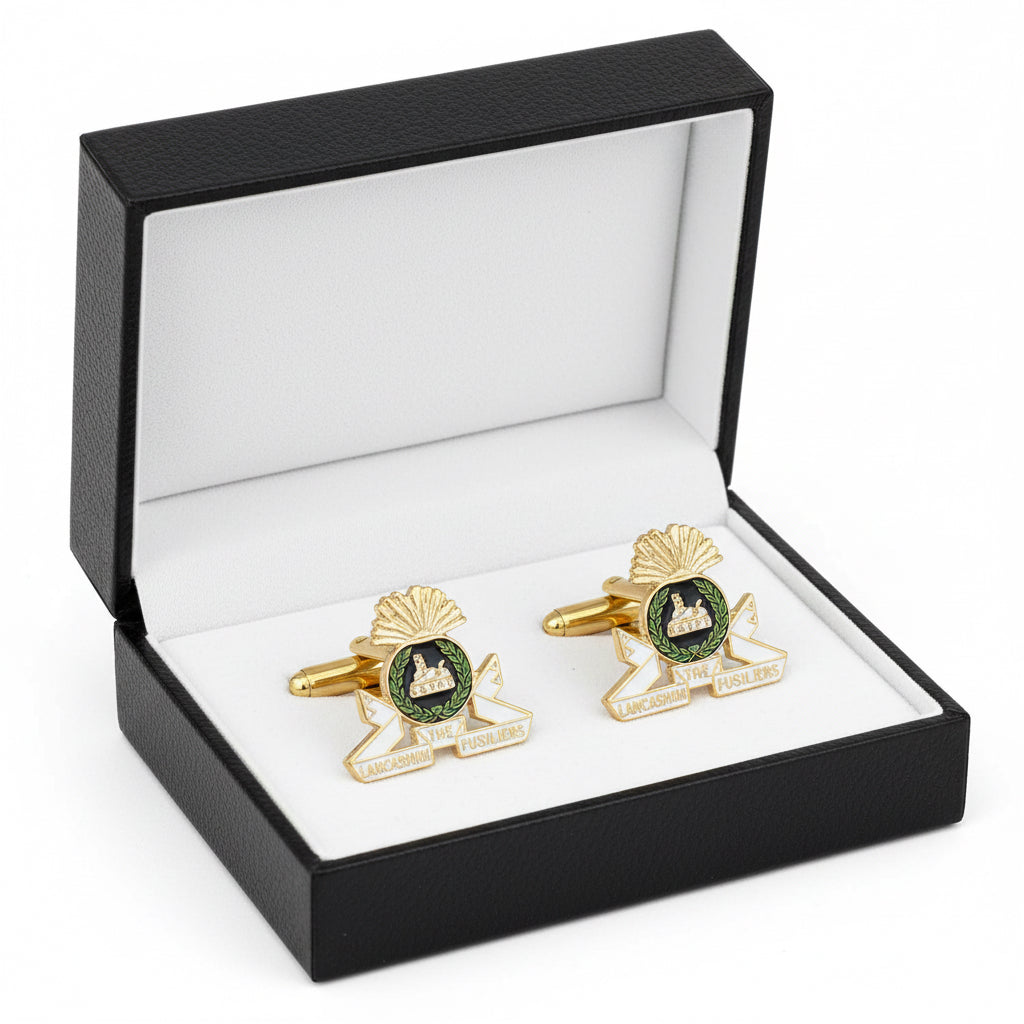 The Lancashire Fusiliers Cufflinks | MOD Licensed Product
