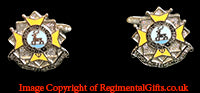 The Bedfordshire & Hertfordshire Regiment Cufflinks | MOD Licensed Product