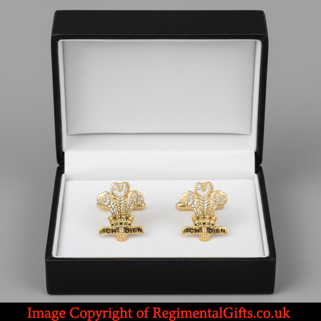 The Royal Regiment of Wales (RRW) Cufflinks | MOD Licensed Product
