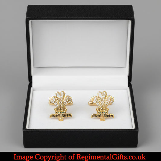 The Royal Regiment of Wales (RRW) Cufflinks | MOD Licensed Product