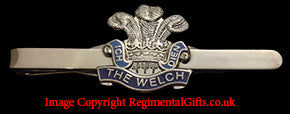 The Welch Regiment Tie Bar