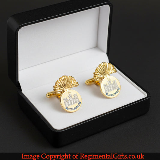 The Royal Inniskilling Fusiliers Cufflinks | MOD Licensed Product