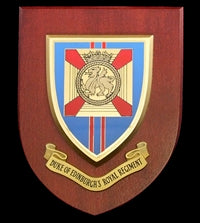 Duke of Edinburgh's Royal Regiment (DERR) - Wall Shield Plaque | MOD Licensed Seller