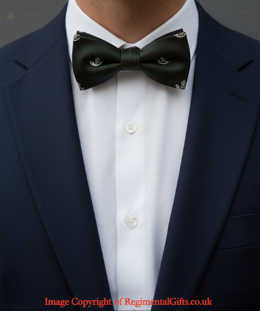The Light Infantry (LI) Motif Pre-Tied Polyester Bow Tie