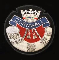 The Duke of Cornwall's Light Infantry (DCLI) - Blazer Badge - Handmade - MOD Licenced Seller
