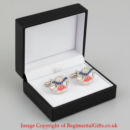 The Duke of Cornwall's Light Infantry (DCLI) Cufflinks | MOD Licensed Product