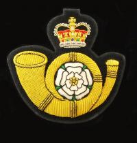 The King's Own Yorkshire Light Infantry (KOYLI) - Blazer Badge - Handmade - MOD Licenced Seller