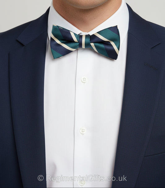The King's Own Yorkshire Light Infantry (KOYLI) Pre-Tied Polyester Bow Tie