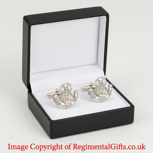 The King's Shropshire Light Infantry (KSLI) Cufflinks | MOD Licensed Product