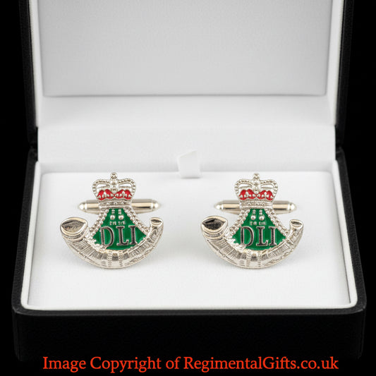 The Durham Light Infantry (DLI) Cufflinks | MOD Licensed Product