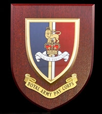 Royal Army Pay Corps (RAPC) - Wall Shield Plaque | MOD Licensed Seller