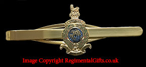 Royal Marines Corps Crest Tie Bar