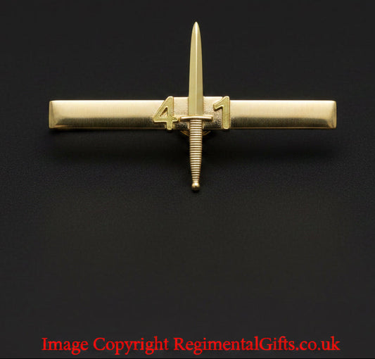 41 Commando Royal Marines Dagger Tie Bar