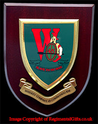 Whiskey - 45 Commando RM - Wall Shield Plaque | MOD Licensed Seller
