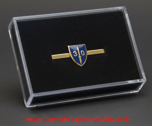 30 Commando Royal Marines Shield Tie Bar