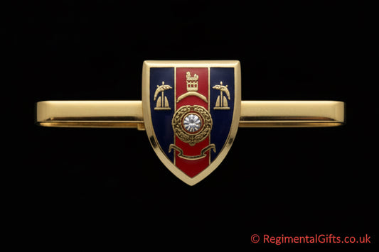 1 Assault Group Royal Marines Shield Tie Bar