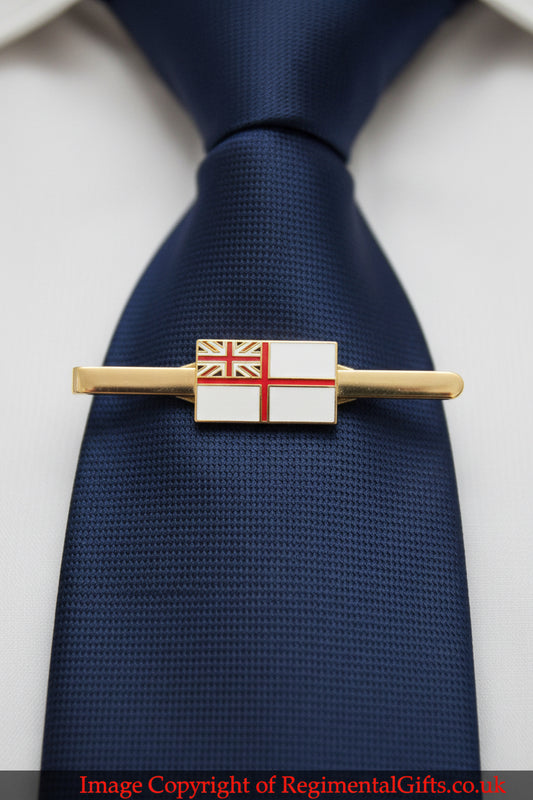 Royal Navy White Ensign Tie Bar