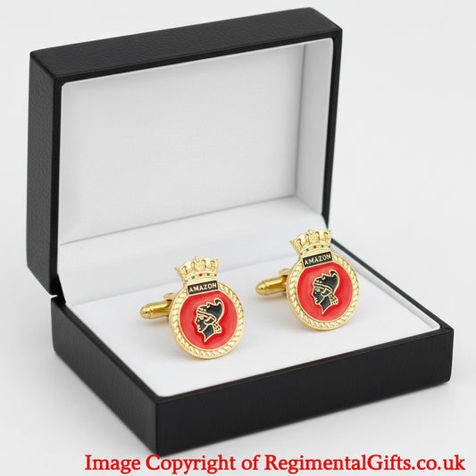 HMS Amazon Cufflinks | Regimental Gifts