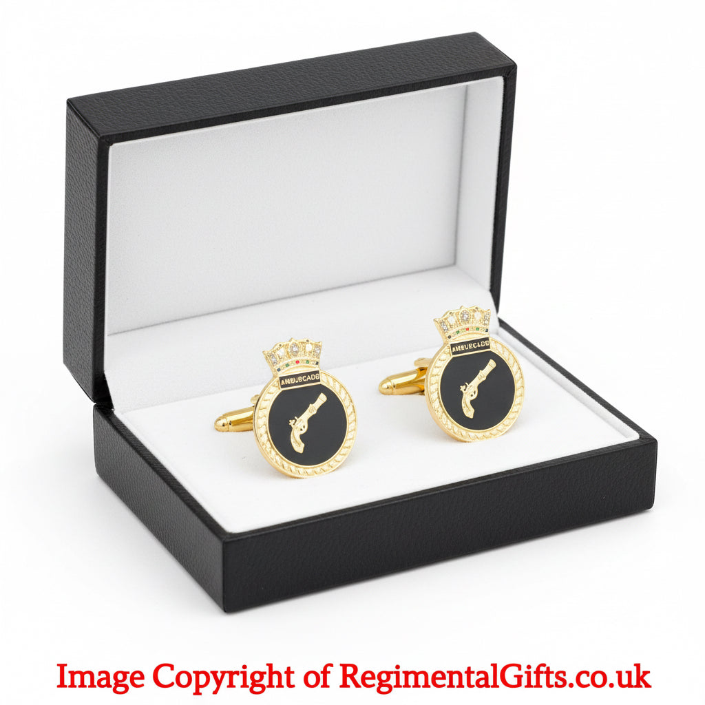 HMS Ambuscade Cufflinks | MOD Licensed Product