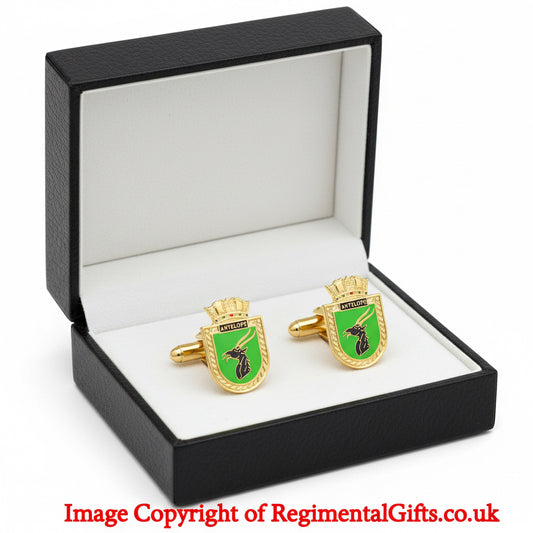 HMS Antelope Cufflinks | Regimental Gifts