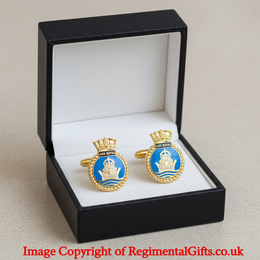 HMS Ark Royal Cufflinks | MOD Licensed Product