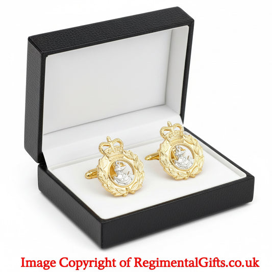 Royal Navy Chief Petty Officer (CPO RN) Cufflinks | MOD Licensed Product