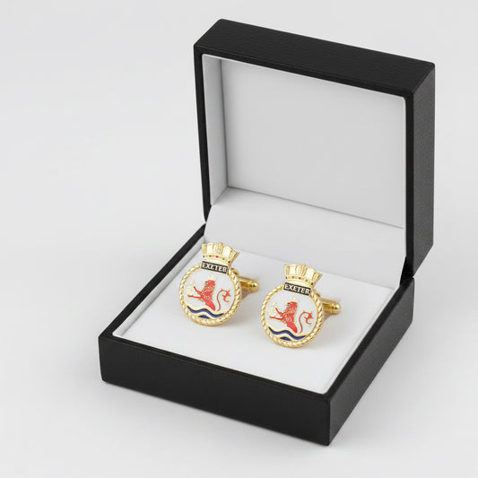 HMS Exeter Cufflinks | MOD Licensed Product