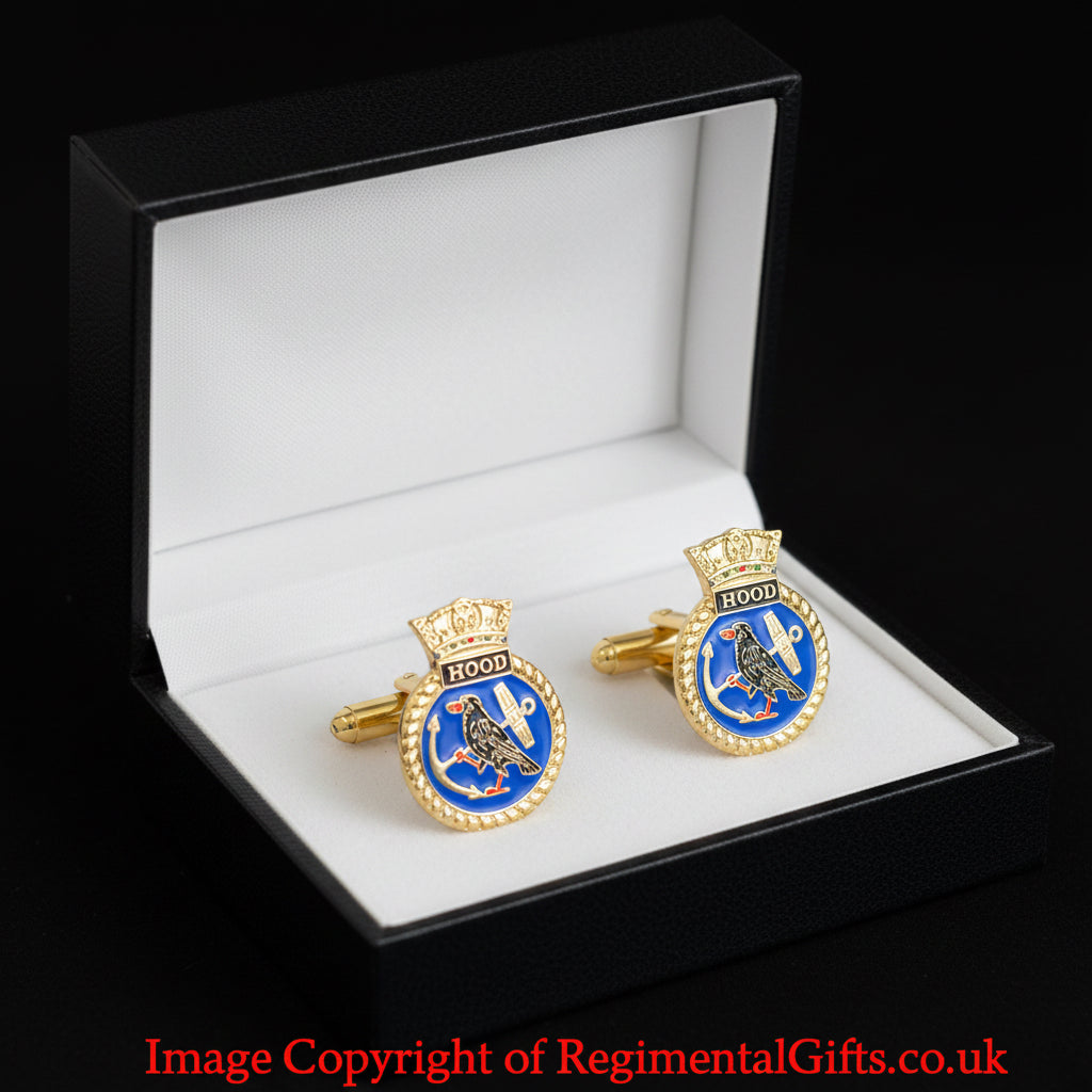 HMS Hood Cufflinks | MOD Licensed Product