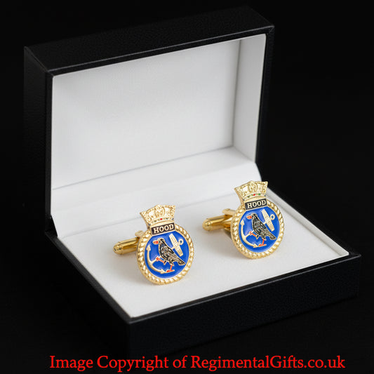 HMS Hood Cufflinks | MOD Licensed Product