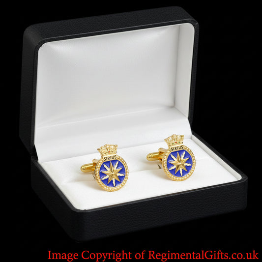HMS Sirius Cufflinks | MOD Licensed Product