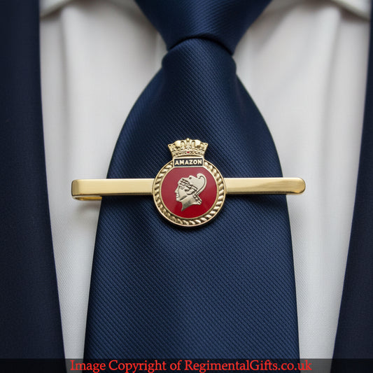 HMS Amazon Tie Bar