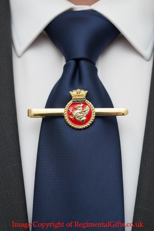 HMS Protector Tie Bar