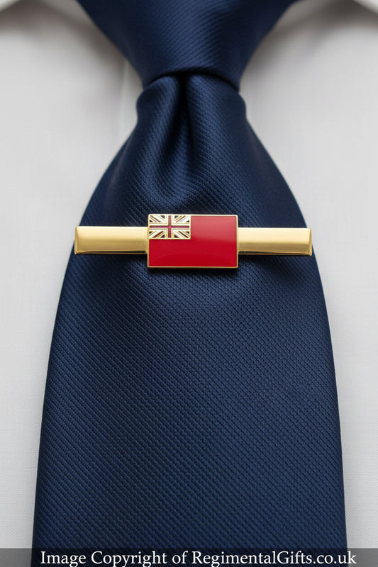 Royal Navy Red Ensign Tie Bar