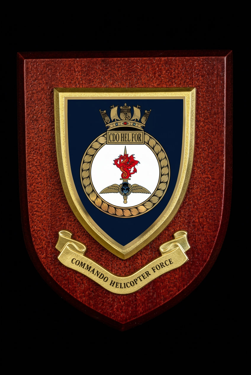 Commando Heli Force (CHF) - Wall Shield Plaque | MOD Licensed Seller