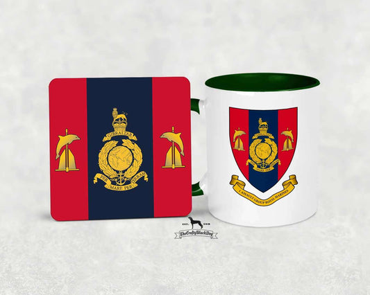 1 Assault Group Royal Marines - Mug and Coaster Set